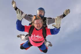 A sky dive is just one of the more adventurous ways to support St Luke's Hospice