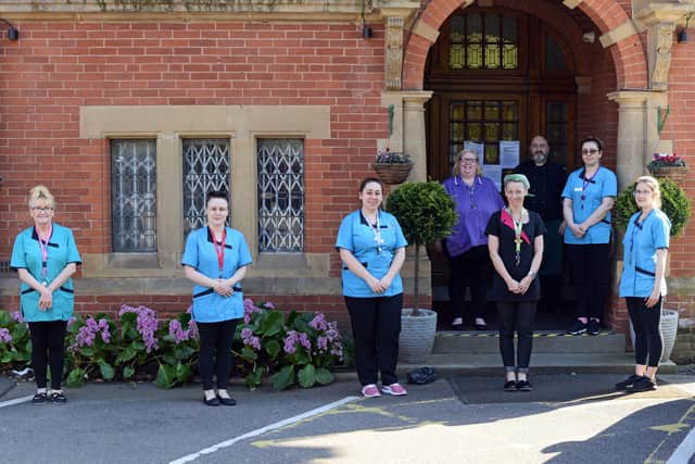 Staff at Bridgedale House care home have moved in to protect residents from coronavirus. Picture: Marie Caley.