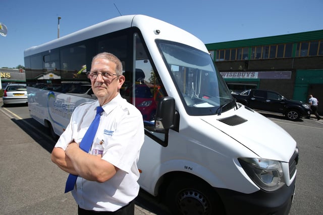 Jon Broad - driver for Clowne and District Community Transport