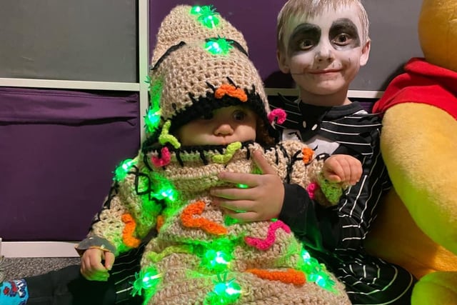 Jack and Oogie Boogie from Kirkby - they look fantastic!
