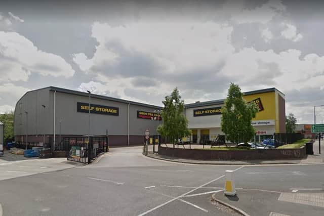 The Big Yellow Storage Company on Queens Road in Sheffield (photo: Google).