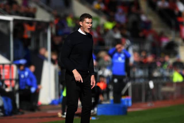 Rotherham United manager Matt Taylor takes his side to Sheffield United in midweek (Picture: Jonathan Gawthorpe)