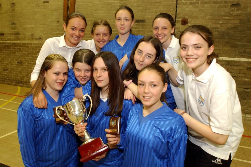 Whitburn School's under-14 girls football team was all conquering in 2005. Were you in the squad?