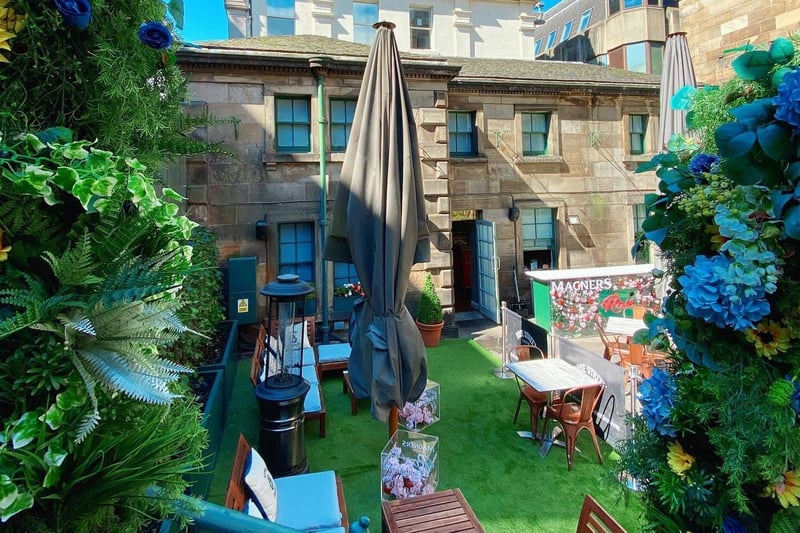 Heaters and brollies are available in this spacious beer garden, which is open now. Billed as a tropical indoor oasis with a Secret Garden, there’s also a street food menu.