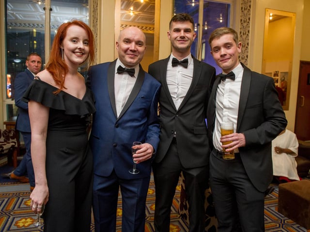 Emma Dunford, Matt George, Guy Bonnett and Harry Love of BAE Systems.