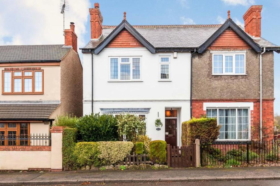 Said to have "brilliant potential", this two-bedroom, semi-detached home on Alfred Street in Pinxton is on the market for offers in excess of £140,000.