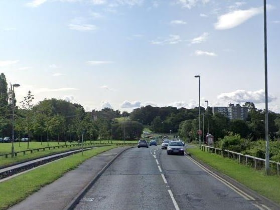 King Lane, Leeds - between 200m North Alwoodley Lane to 50m North Ring Road.