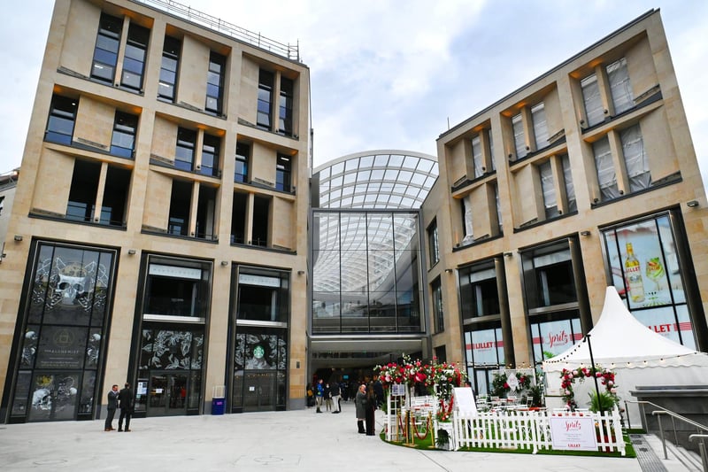 The new £1 billion St James Quarter opened to the public on June 24, 2021.