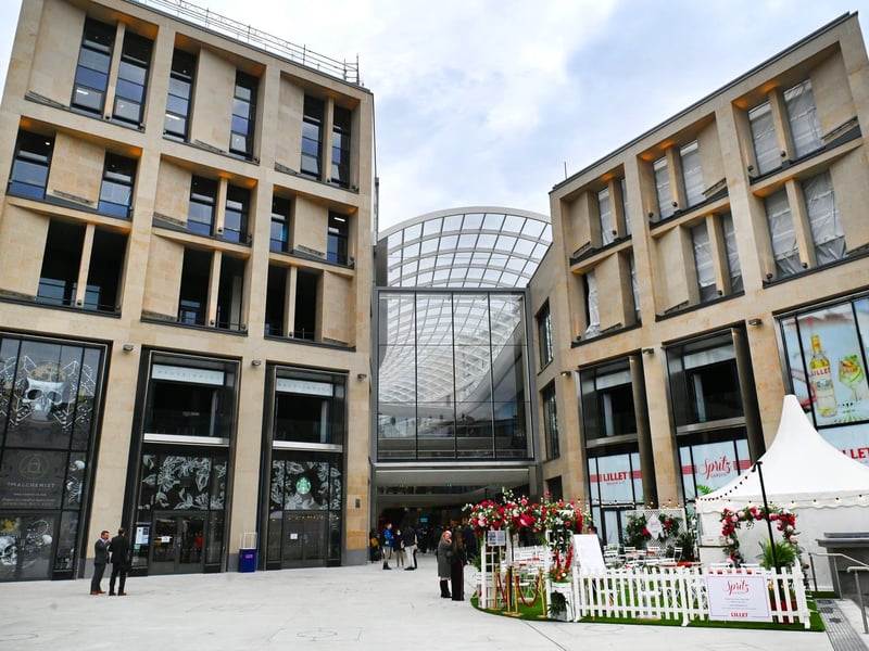 The new £1 billion St James Quarter opened to the public on June 24, 2021.