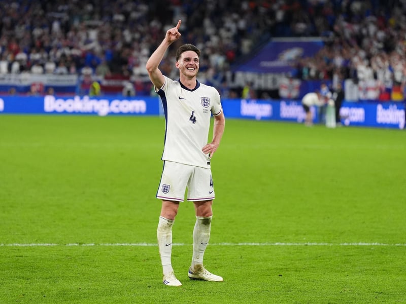 A vital cog in England's team, the Arsenal midfielder will continue in the Three Lions engine room.