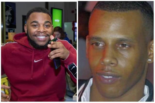 Isaiah Usen-Satchell(L) and Joshua Green (R) were both killed in New Year's Day stabbings in Sheffield - eight years apart