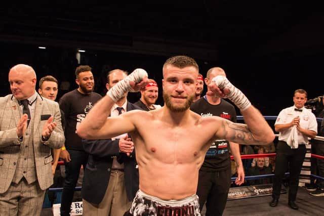 Tommy Frank is bidding to win back the IBF Inter-Continental flyweight title.