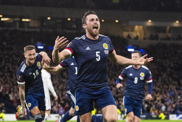The Hearts defender returned to action in April after a year out injured, then started this season with a goal in a home win over Celtic. His superb form earned him a Scotland call-up and he scored his first international goal against Denmark in a 2–0 win at Hampden.
