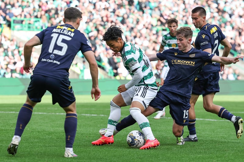 DOUBT - Japanese midfielder could be deemed fit to play against Rangers as he nears a long-awaited return, but it is expected that the game could just come too soon for him.