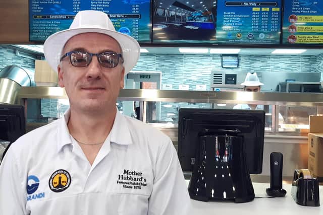 Pictured is Head chef Chris Farnell at the new Mother Hubbard's fish and chip restaurant on London Road, Sheffield