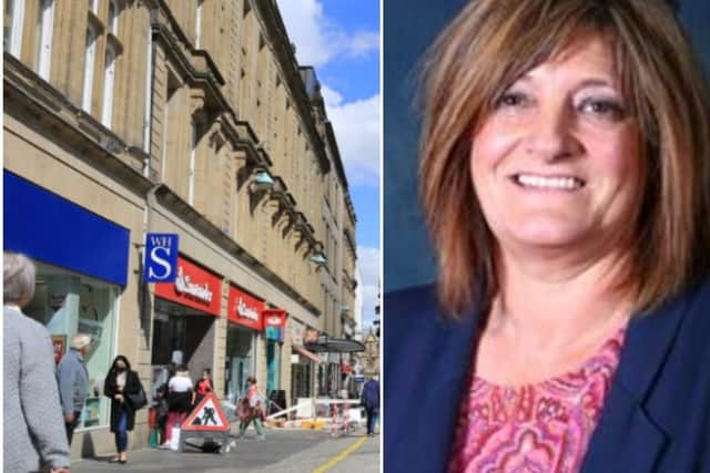 Coun Denise Fox says she is concerned that the future of Sheffield city centre is 'looking grim'.