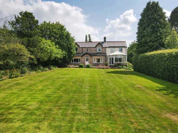 The Chase at Hackney, near Matlock, has a beautifully landscaped garden and is surrounded by open fields.