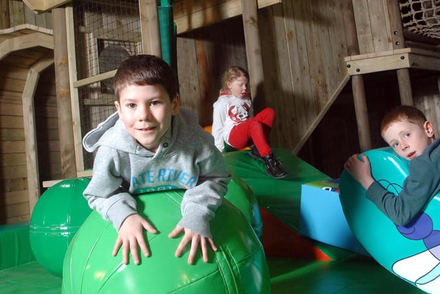 Yorkshire Wildlife Park unveiled its new indoor play area for half term in 2013