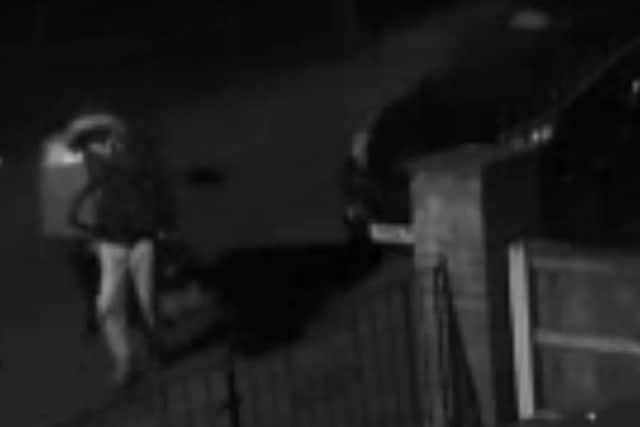 CCTV showed Nicola Clarke helping Malcolm Bennett move stolen goods in a wheelie bin. (pic Charmaine Whitlam)