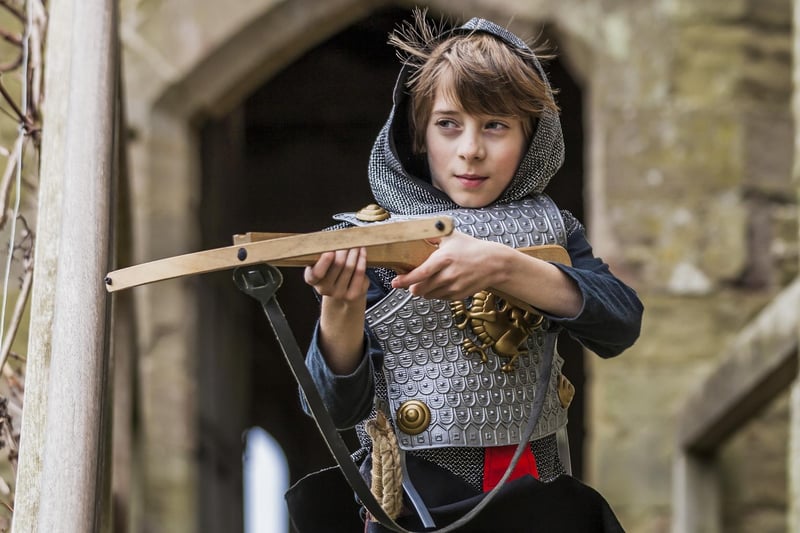 Meet a travelling knight and a princess, take a look at medieval weaponry and enjoy stories from the Middle Ages at Bolsover Castle from May 29 to June 6 as part of the Kids Rule! week. Activities run from 11am to 4pm.