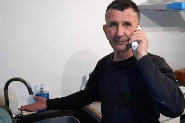 John Cawthorne spent over an hour on the phone to the council's emergency repair service before giving up after the whole tower block was affected by low water pressure.