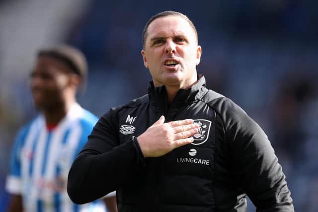 Mark Fotheringham, the manager of Huddersfield Town: Charlotte Tattersall/Getty Images