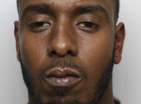 Abdi Ali, from Sheffield, is wanted for questioning over the murder of 47-year-old Shaun Lyall