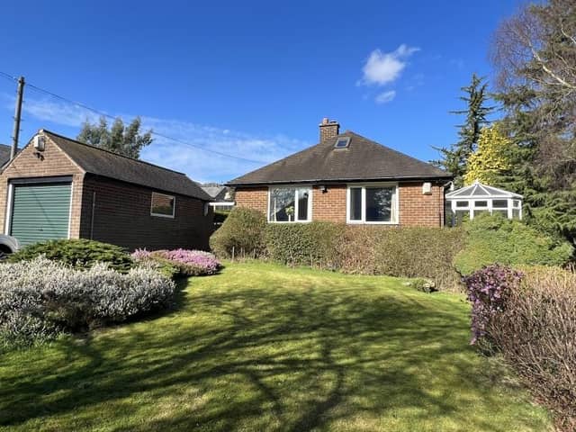 This detached three bed bungalow with conservatory on Norfolk Hill, Grenoside, sold for £761,000.