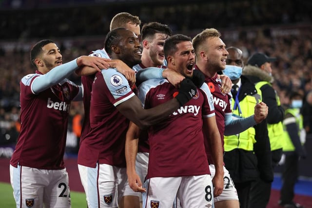After sealing a Europa League place last season, the Hammers are tipped to go one better and finish in the top four. Current points total: 23.