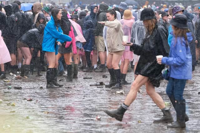 Organisers of Tramlines have explained why they went ahead with the iconic festival on Sunday, knowing heavy rain was forecast. Pictured are festival goers on Sunday. Dean Atkins.