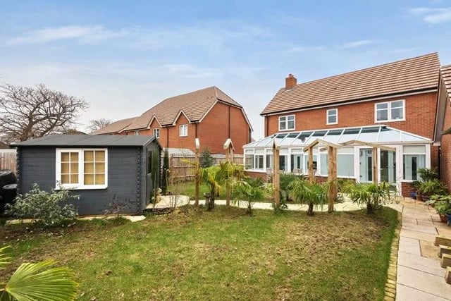 This four bed detached in West Brook View, Emsworth is on the market for £635,000. It is listed on Zoopla by Taylor Hill & Bond - Havant.