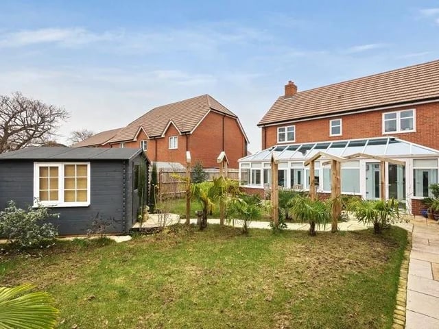 This four bed detached in West Brook View, Emsworth is on the market for £635,000. It is listed on Zoopla by Taylor Hill & Bond - Havant.