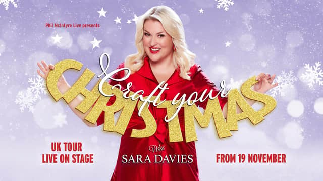 Sara Davies is at the Victoria Theatre Halifax later this month