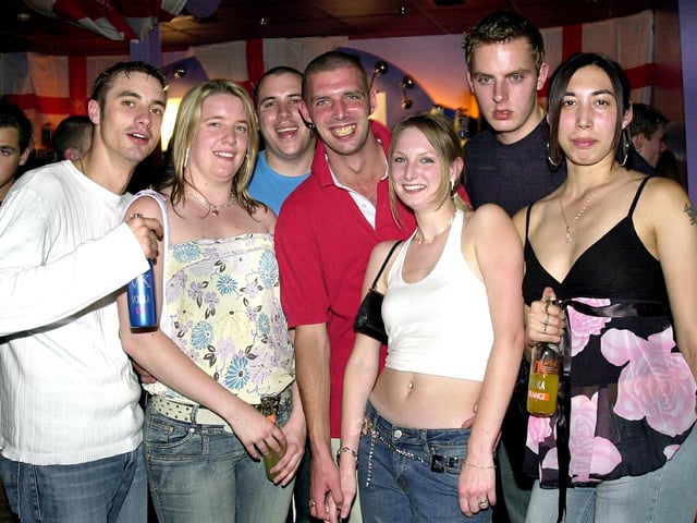 Revellers having a good time at the Time & Envy nightclub, South Parade, Southsea - (042800-0076)