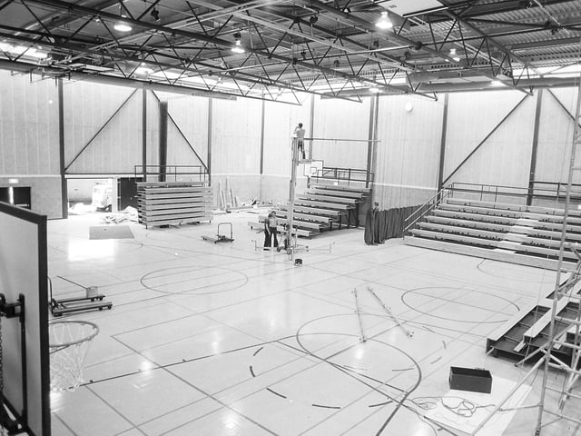 The Leisure Centre was opened in 1980 by Frankie Vaughan