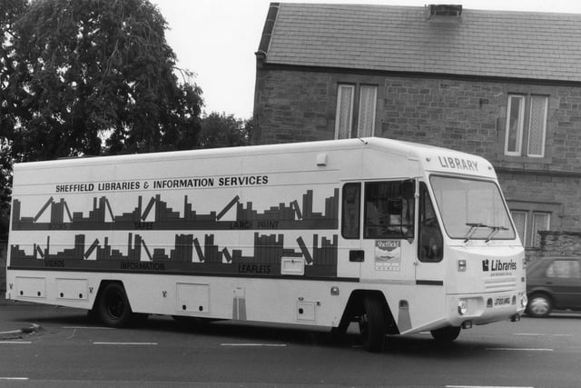 Mobile Library vehicle, October 1992.