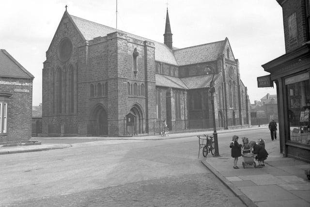 St Hilda's Church off Chester Road (Westbourne Road, Chester Terrace ) was in the picture in 1952 to celebrate the diamond jubilee of the laying of the foundation stone.
