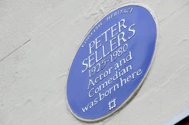 A plaque for the actor and comedian Peter Sellers can be found outside the house where he was born at 96 Castle Road, Southsea.
Picture: Ian Hargreaves (141665-5)