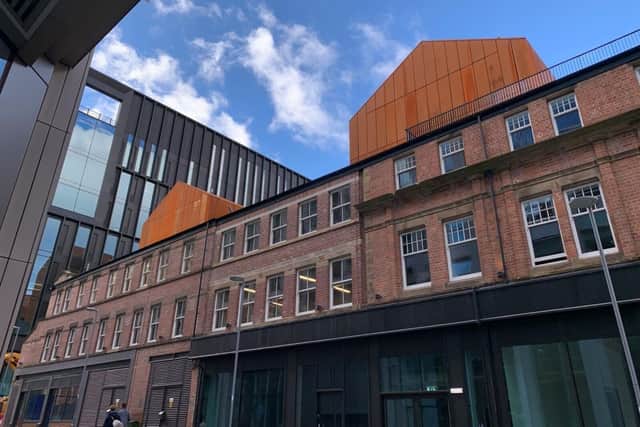 The giant new Cambridge Street Collective food hall in Sheffield city centre is due to open this May