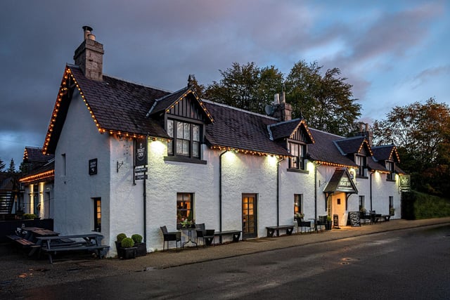 Warm your boots by the fire and unwind in the heart of Deeside at  The Boat Inn, where food and drink can be enjoyed by the riverside.