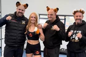 Bianca 'Foxy' Johnson and team