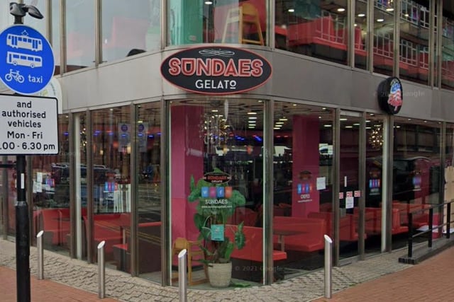 Sundaes Gelato, 262 Glossop Road, Broomhall, Sheffield, S10 2HS. Rating: 4.2/5 (based on 1,207 Google Reviews). "Excellent ice cream parlor serving a great variety of flavoured ice creams and hot desserts."
