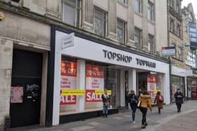Topshop's former Fargate store. Asos has stepped in to takeover the Arcadia brands - but not its stores - in a multi-million pound takeover and will move the brands online only