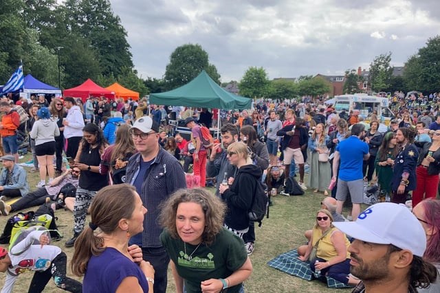 Sharrow Festival is famous for its mix of stalls and activities and is always well attended.