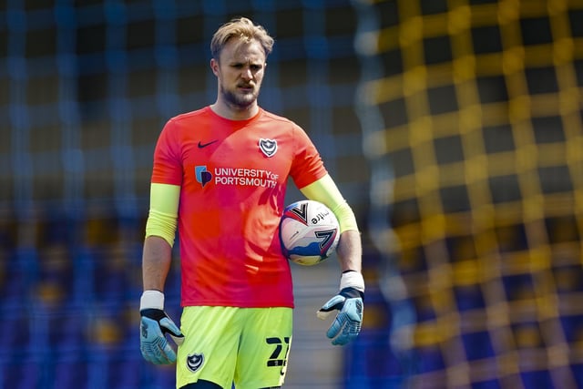 The goalkeeper arrived on loan at Fratton Park in January as back-up to first choice keeper Craig MacGillivray following the loan departure of Alex Bass. However, during his six month stay on the south coast he failed to make an appearance between the sticks, appearing 23 times on the bench last season.