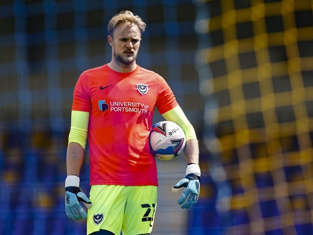 The goalkeeper arrived on loan at Fratton Park in January as back-up to first choice keeper Craig MacGillivray following the loan departure of Alex Bass. However, during his six month stay on the south coast he failed to make an appearance between the sticks, appearing 23 times on the bench last season.