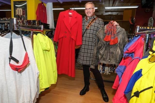 Personal stylist Peter Kane shopping in Sheffield city centre (Photo: Dean Atkins)
