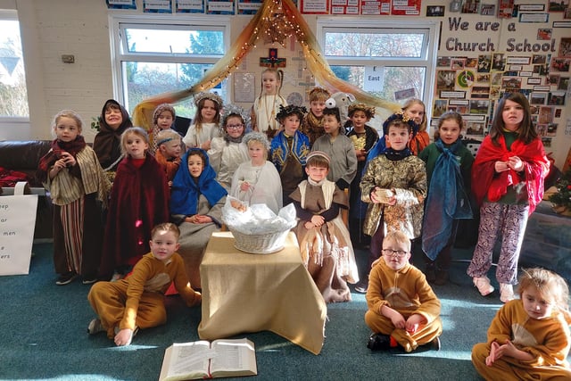 Nativity time at Lowick & Holy Island.