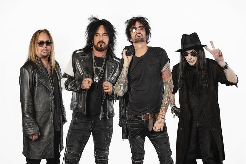 Supported by rock icons Def Leppard, Mötley Crüe will bring their world tour to Glasgow Green on Thursday July 6. 