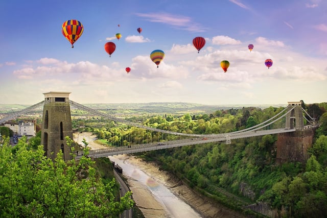 The closest UK city to Sheffield in terms of population, Bristol is located in the south-west of England. Pictured is the iconic Clifton Suspension Bridge in the city which was opened in 1864 as a toll bridge, linking Clifton in Bristol to Leigh Woods in North Somerset. Bristol's population is 700,630, roughly 40,000 less than Sheffield.